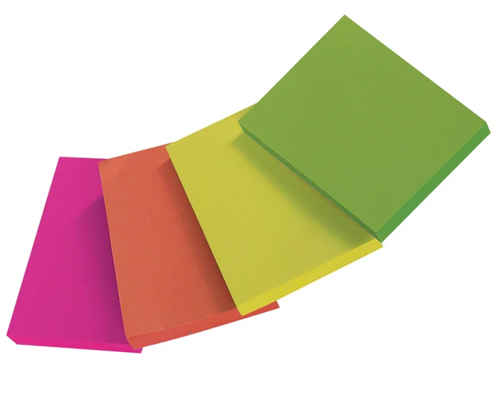 Odeslání Ihned Samolepicí bločky Concorde neonové- 51 mm x 38 mm / 4 ks