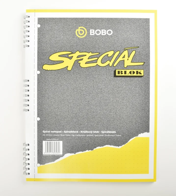 Blok BOBO speciál - A4 / tečkovaný Autentický