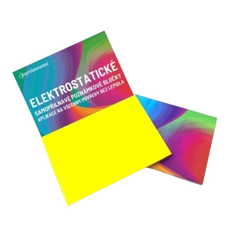 Cenově Výhodný Poznámkové bločky elektrostatické Symbionotes 190x100 mm žluté