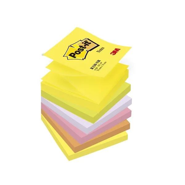 Z-bločky Post-it - 76 x 76 mm, mix barev, 6 ks Pouze Dnes
