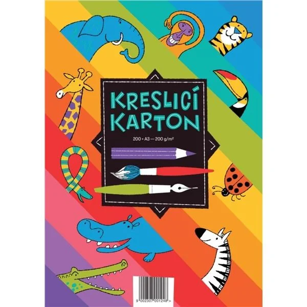 Kup Teď Kreslicí karton A3 - 200g/m2, 200 listů, bílý