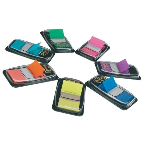 Samolepící záložky Post-it® - 25 x 43 mm, fialové Ověřený