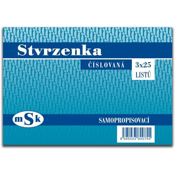 Stvrzenka - kopie stvrzenky - juxta Kup Teď