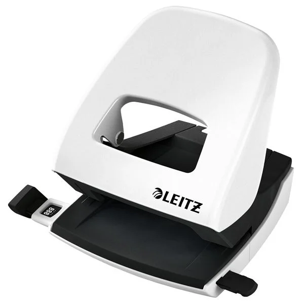 Děrovačka Leitz WOW NeXXt 5008- 30 listů, kov, metalická bílá Nakupujte Hned