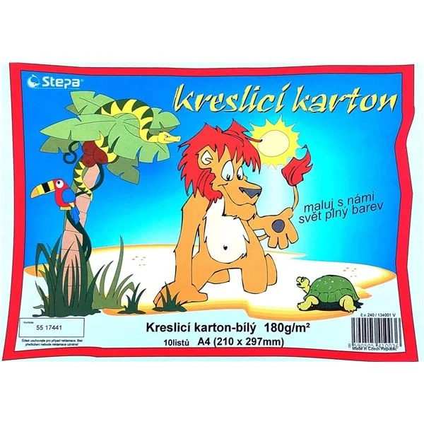 Kreslicí karton A4 - bílý, 180g/m2, 10 listů Kup Teď