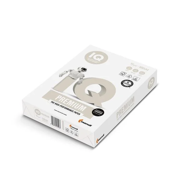 Kancelářský papír IQ Premium A4 - 90 g/m2, CIE 170, 500 listů Vrácení Zdarma