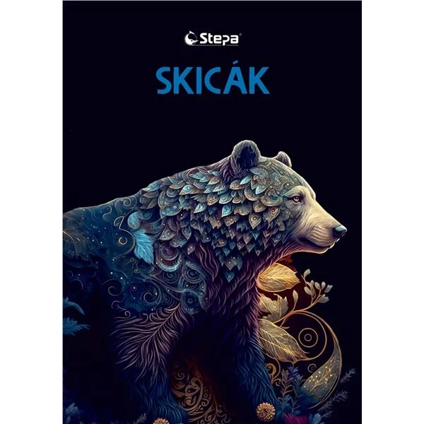 Nejlepší Volba Skicák A3 - 20 listů, 180g/m2, černý