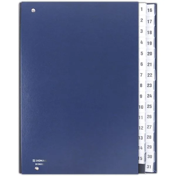 Must-Have Třídicí kniha Donau - A4, 1-31, modrá navy