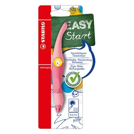 Oblíbený Ergonomický roller pro leváky - STABILO EASYoriginal Pastel - pastelová růžová