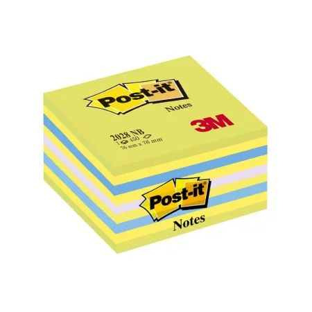 Samolepicí bločky Post-it kostky - zelená, žlutá, modrá, fialová / 450 lístků Nakupujte Hned