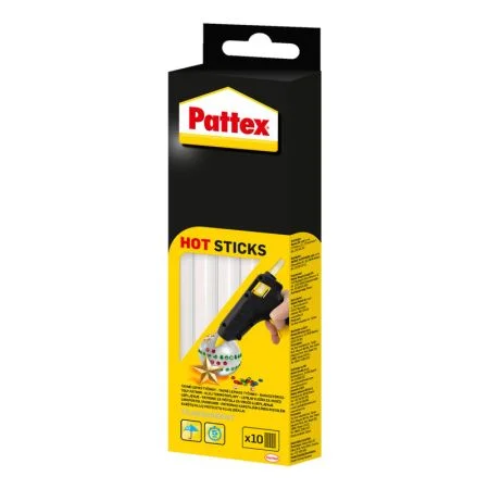 Náhradní tyčinky do tavné pistole Pattex HOT pistol - 11 mm / 10 ks Bezpečná Platba