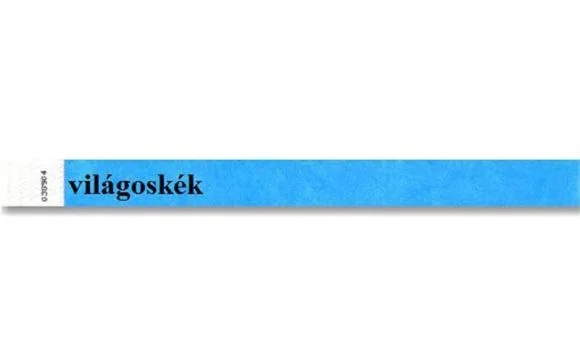 Identifikační náramky, 3/4, světle modrá, tyvek ,balení 100 ks Nejlepší Cena