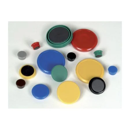 Výprodej Magnety - průměr 24 mm/ červené/ 10 ks