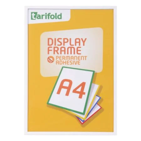 Kapsy samolepicí Display Frame - A4 / bílá Akce
