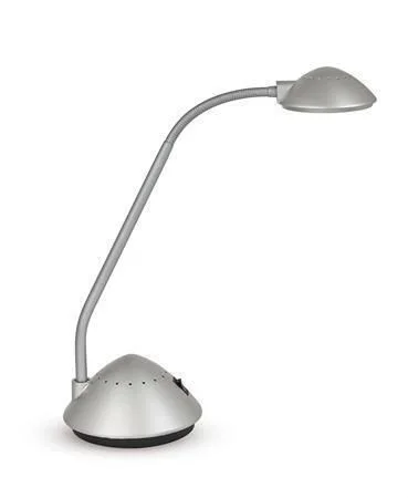 Stolní lampa Arc, stříbrná, LED, MAUL 8200495 Časově Omezené