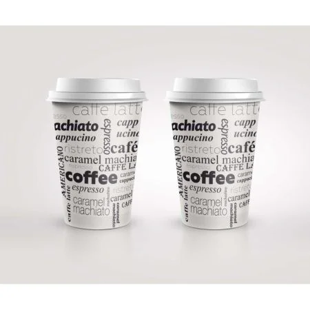 Kelímky papírové Coffee - 200 ml / 50 ks Novinka