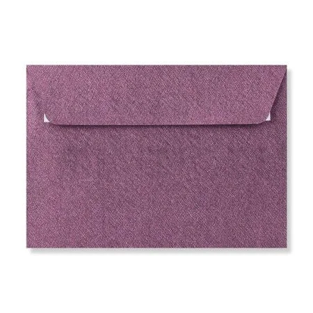 Barevná obálka C6 amaranthová texture ,balení 50 ks Top Prodej