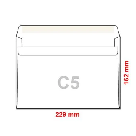 Obálky C5 162x229 mm samolepicí Must-Have