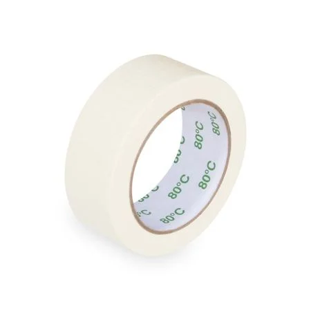 Lepící páska krep bílá 50 m x 38 mm (do +80 ° C) Nízká Cena