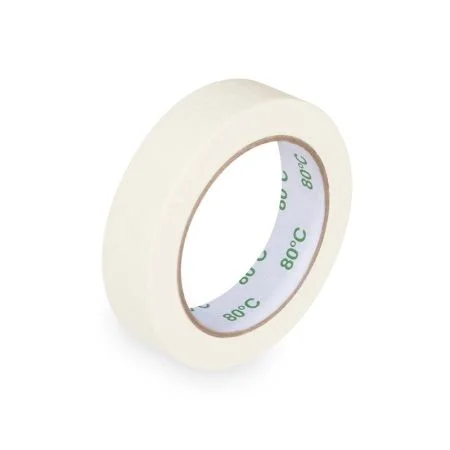 Omezená Nabídka Lepící páska krep bílá 50 mx 25 mm (do +80 ° C)