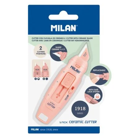 Akční Nabídka Nůž ořezávací MILAN Stick keramická čepel, růžový
